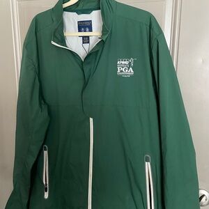 Polo Golf Ralph Lauren Full Zip Jacket Green WOMANS PGA SZ Cl